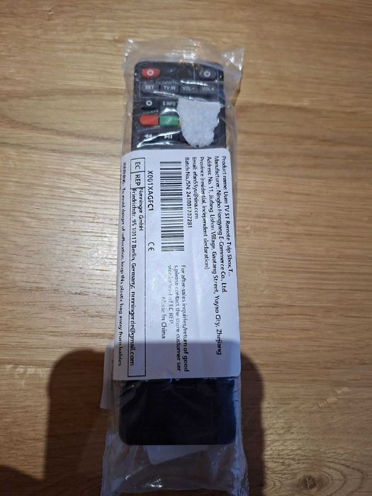 Pilot zdalnego sterowania Tbest do Tvip S1 /Tvip 605/Tvip 412/Tvip 415