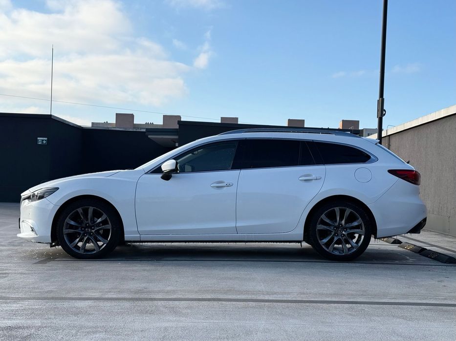 Mazda 6 FULL wypas, LED, radar, skóry, kamera, HUD, martwe pola, grz kierownic