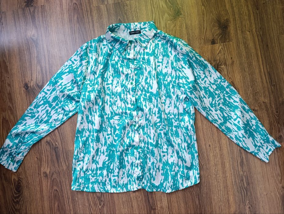 Блузка сорочка атласна