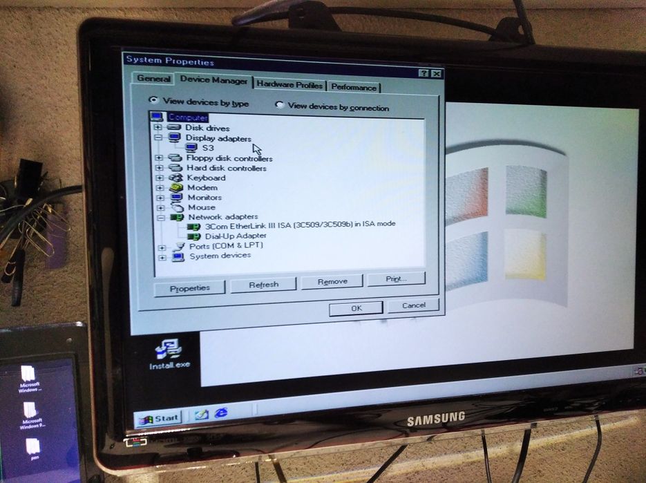 Desktop raro IBM PS/valuepoint