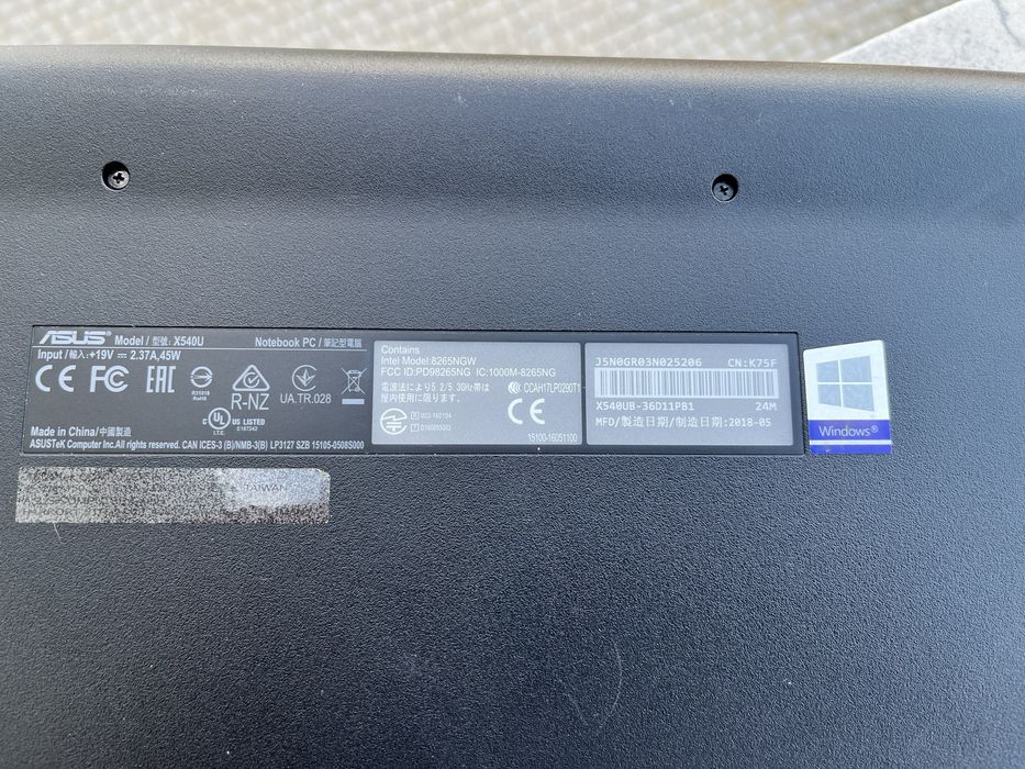Computador Asus p/ peças