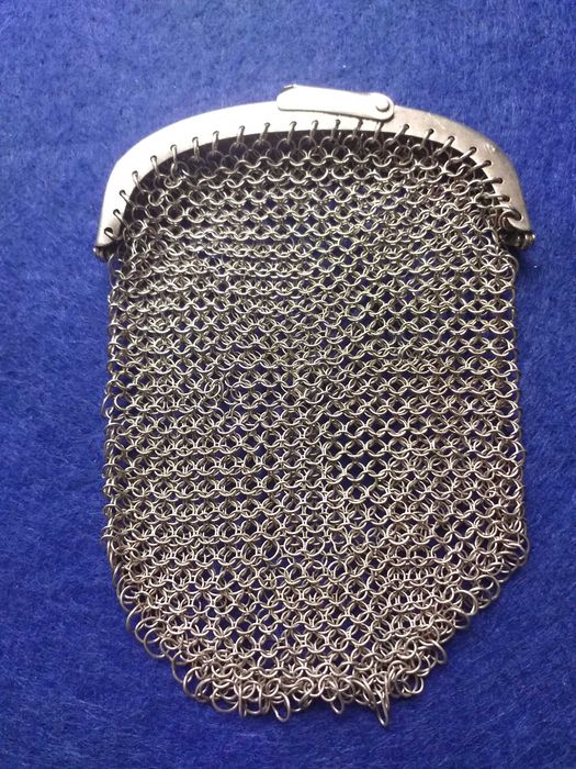 porta moedas em prata