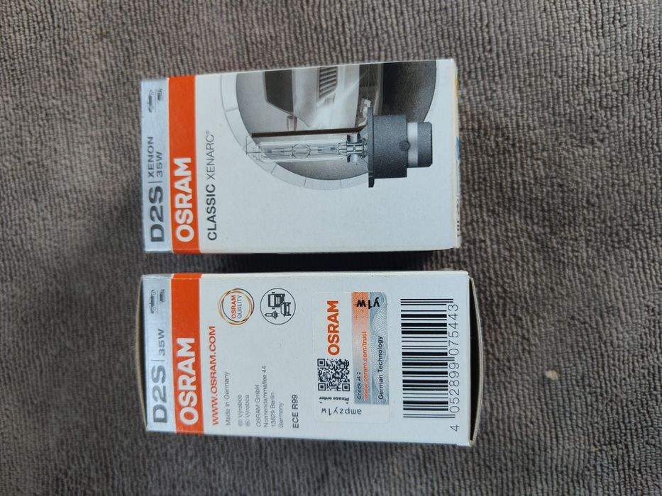 Żarówki ksenonowe Osram D2S
