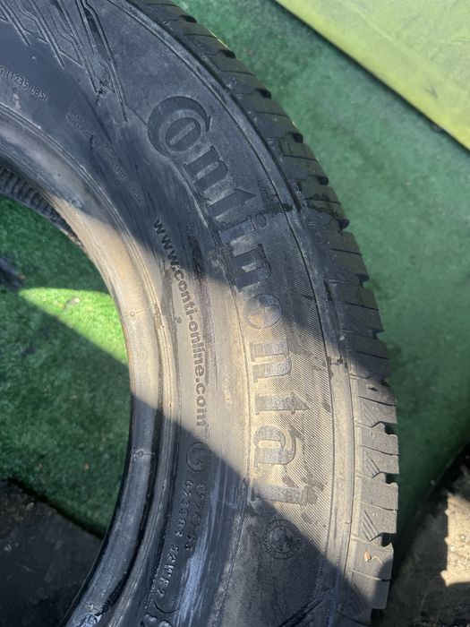 Шини Continental 175/80r14 пара літо склад б/у