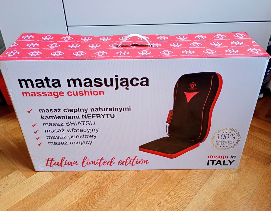 Mata masująca Medical Massage Comfort Med shiatsu kamienie nefrytu