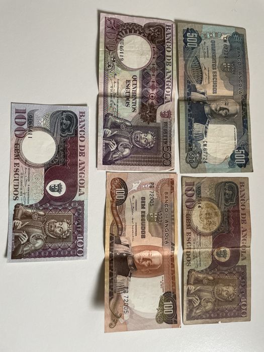 Diversas Notas de varios paises