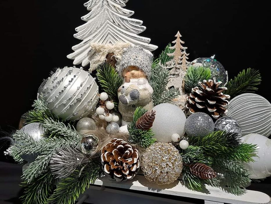 Coroas e Centros de Mesa de Natal