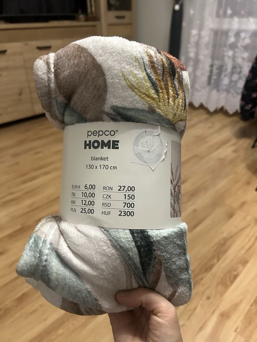 Nowy koc pepco blanket