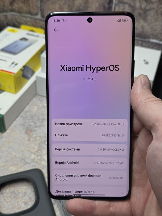 Redmi Note 14 Pro 5G 8/256 , ідеальний стан
