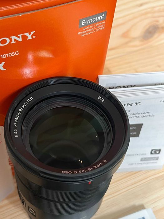 Sony SELP18105G 18-105mm PZ F4 E-Mount