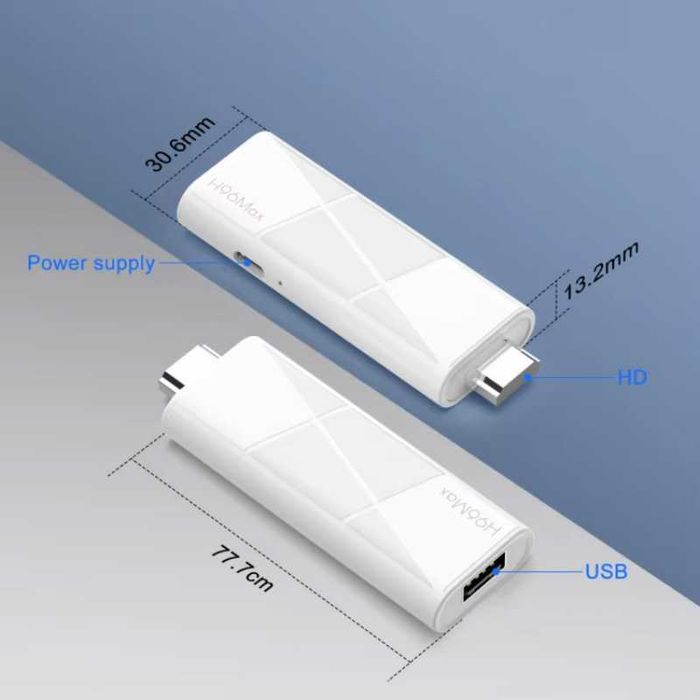 Смарт ТВ приставка стік H96 Max RK3518 2/16 Гб Android 14 Smart Stick