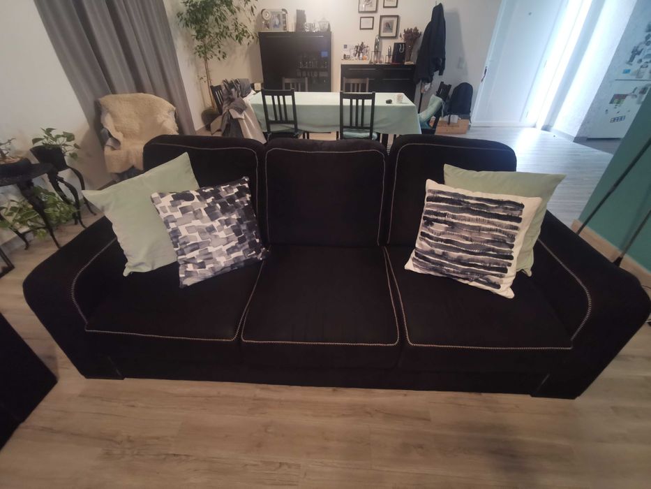 Conjunto de dois sofás 3 e 2 ligares