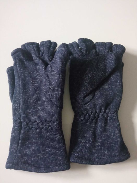 TCM damskie rękawiczki mitenki szare r 6,5