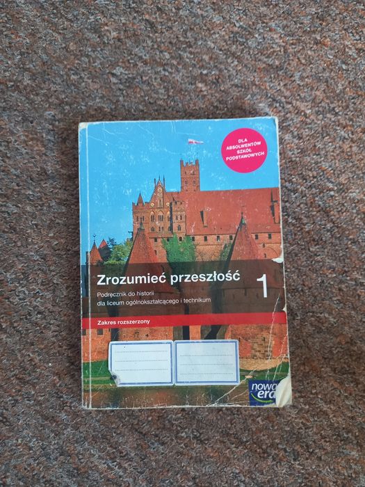 Zrozumieć przeszłość 1 podręcznik liceum technikum klasa 1 poziom rozs