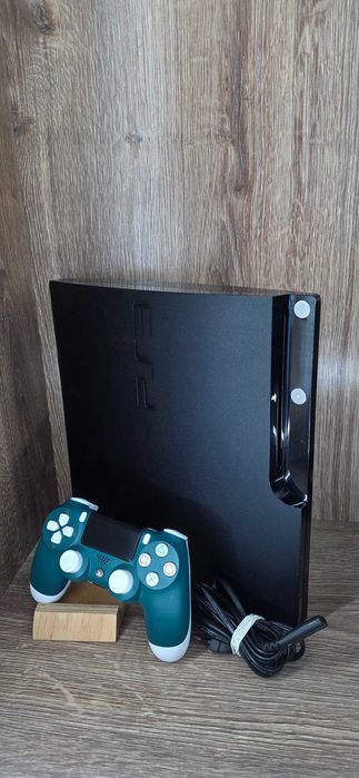 Konsola PlayStation3 Slim PS3 Slim 250GB CECH-2104B Okablowanie Pad