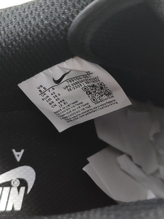 Nike Air Force 1 Independence Day black stars 42-43 | чорні форси найк