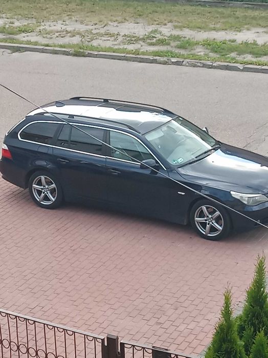 bmw e61  2.5 diesel 291tys przebiegu nowe turbo + olej doinwestowana manual