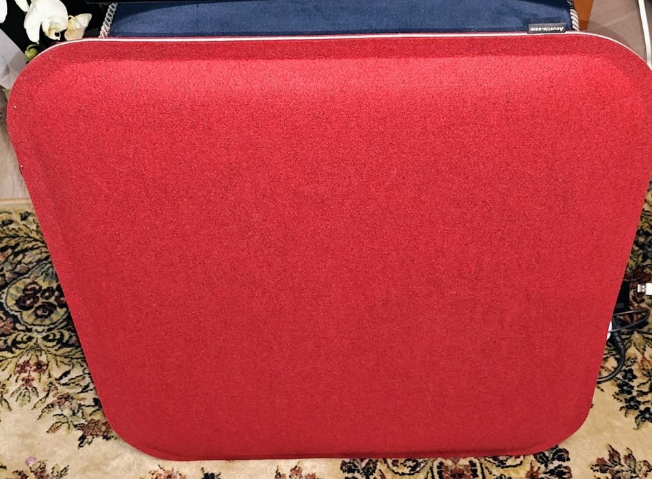 Acustio panel akustyczny ścienny filc czerwony