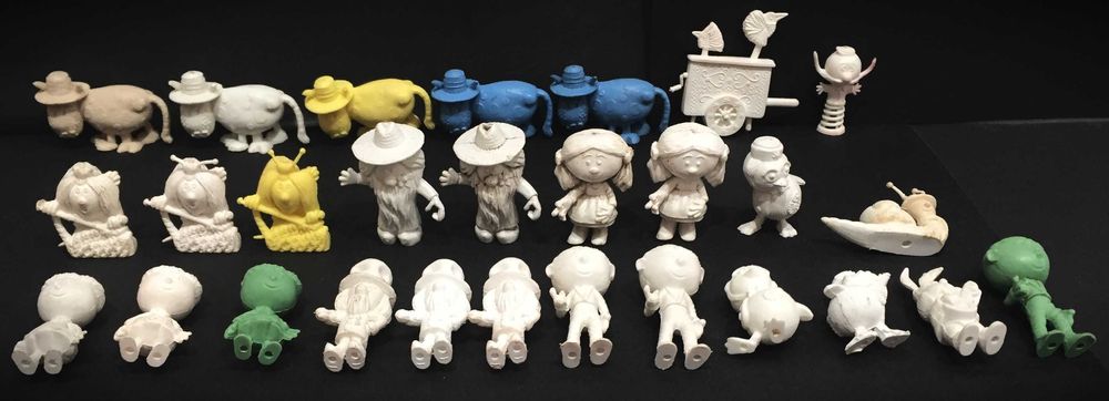 Carrocel Mágico -  monocromáticos brindes da OLA -  ano 1966 -