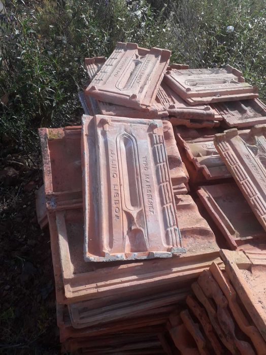 Telhas de marselha usadas 600 a  700