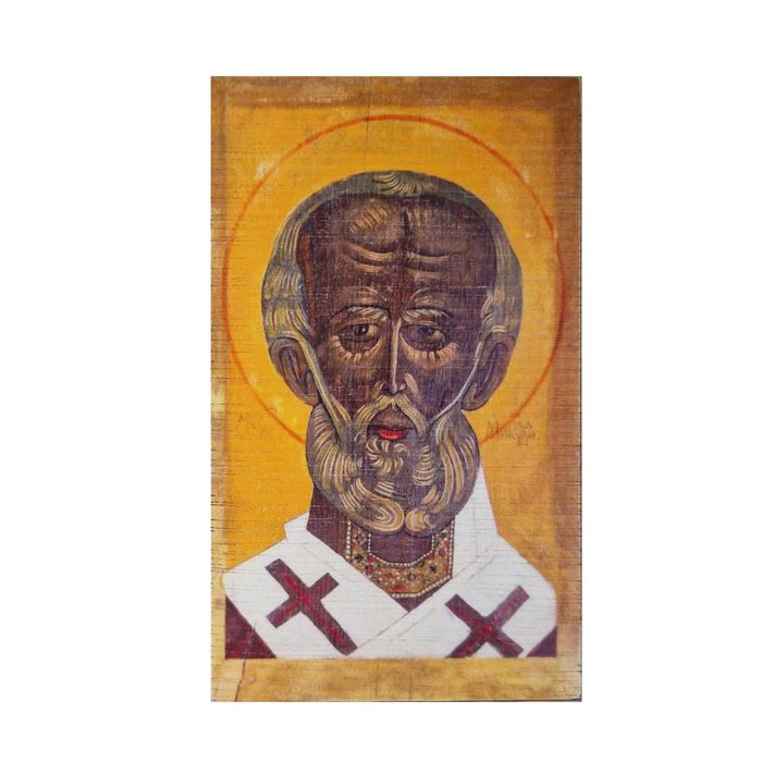 "Święty Mikołaj" – Biskup cudotwórca  Jerzego Nowosielskiego sacrum