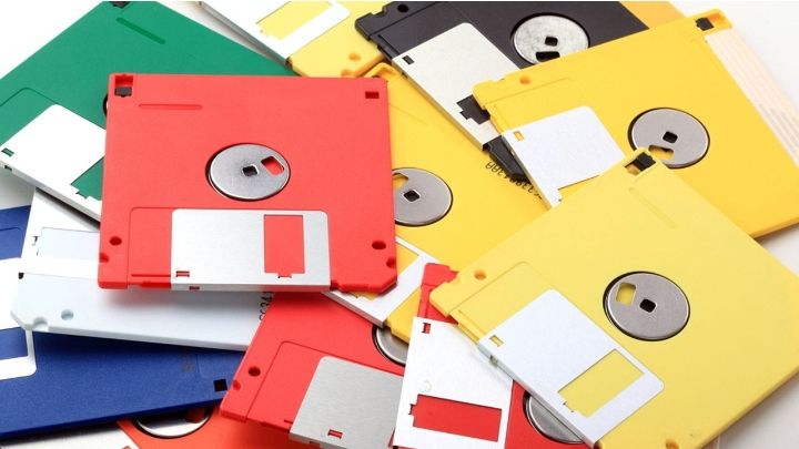 Disquetes 3.5" de 1.44 MB usadas