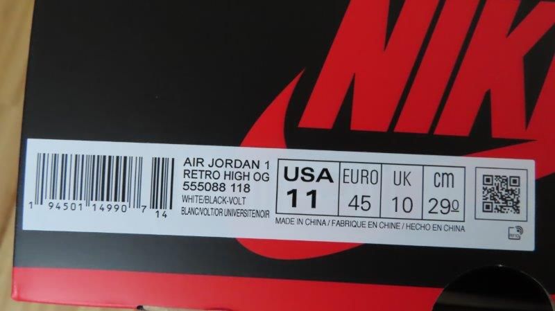 buty Nike Air Jordan 1 Retro High OG nowe 45