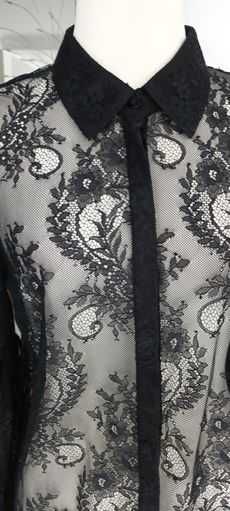 H&M Studio Bluzka Koronkowa  Elegancka Wieczorowa