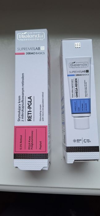 Bielenda SupremeLab Retinol + Omega nowy zestaw