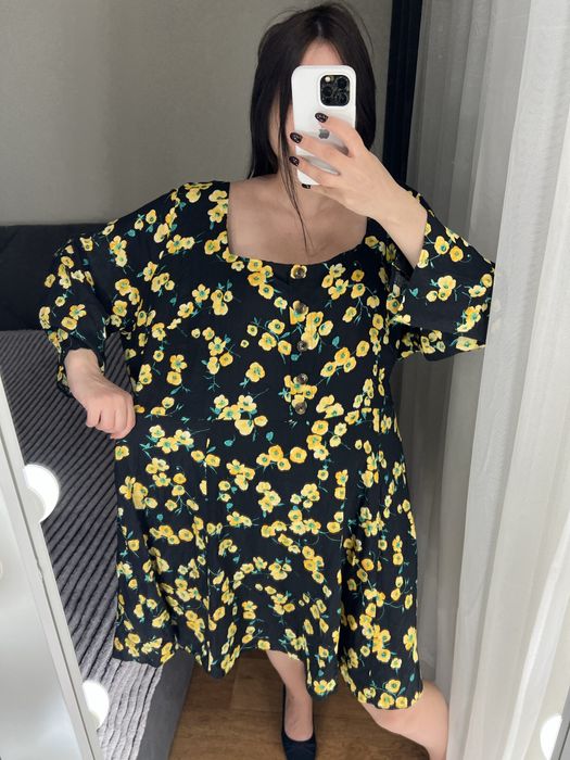 26 розмір батал великий 58 60 розмір сукня плаття платье віскоза