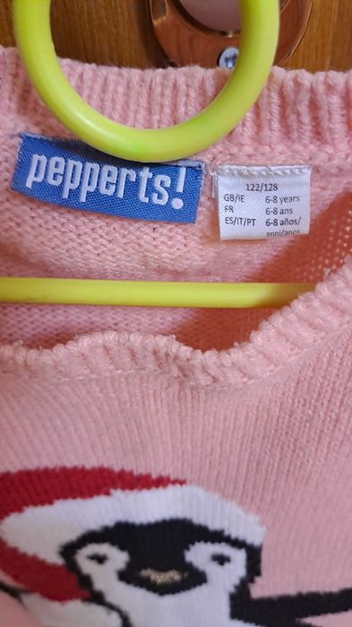 Новорічні теплі светери на дівчинку