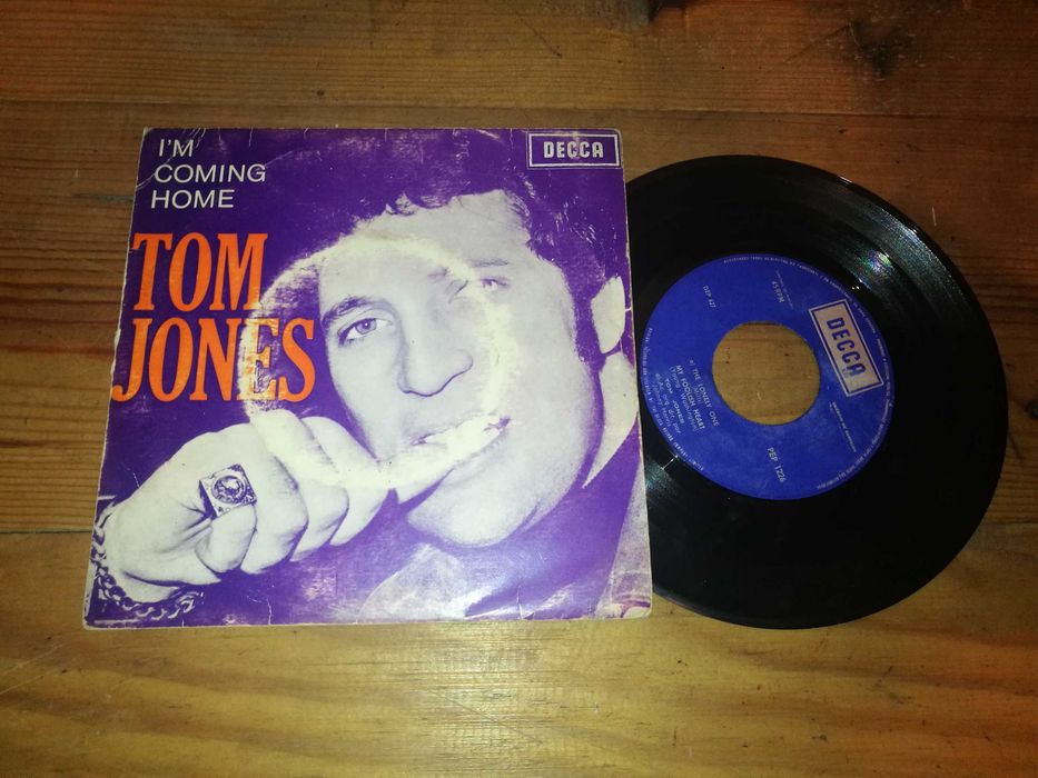 Tom Jones - I'm Coming Home (Ed Portuguesa - 1967) SINGLE