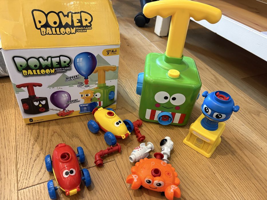 Power Balloon pompka + auta na balon