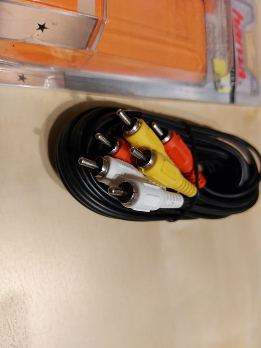 Kabel audio - vide 3xRCA, Hama, 2m