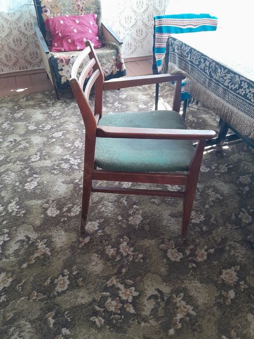 Крiсло, каркас цiлий, вiнтаж, 60-тi роки.