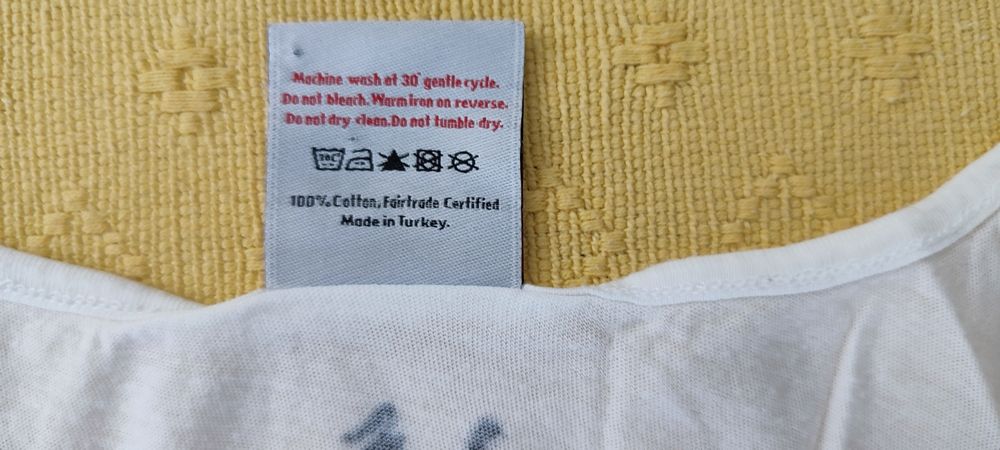 Victoria Beckham_ piękny,  bawełniany top