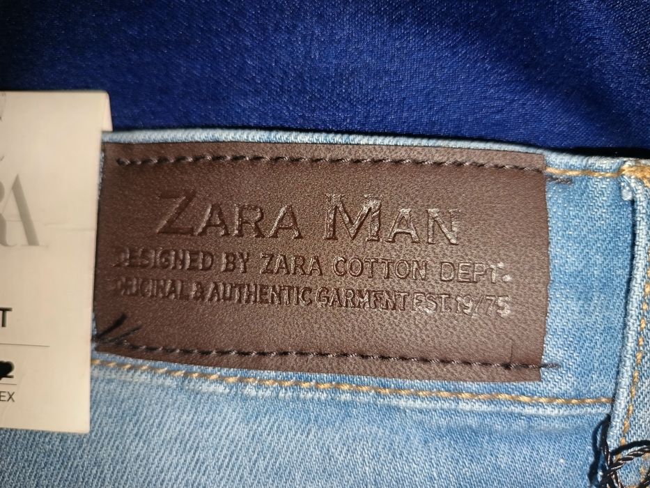 Zara Men's Jeans Light Blue – EUR 36 / W29