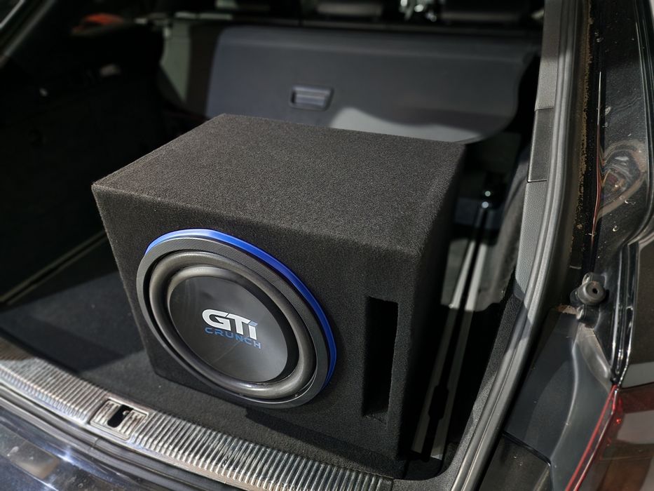 Crunch GTI 12 Aktywny Skrzynia basowa subwoofer tuba Głośnik 30 cm