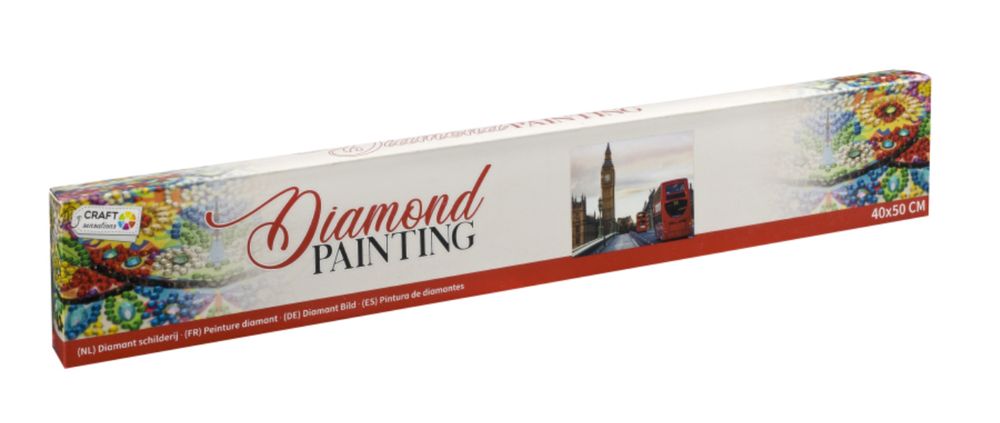 Haft diamentowy dla dzieci mozaika diamond painting Londyn
