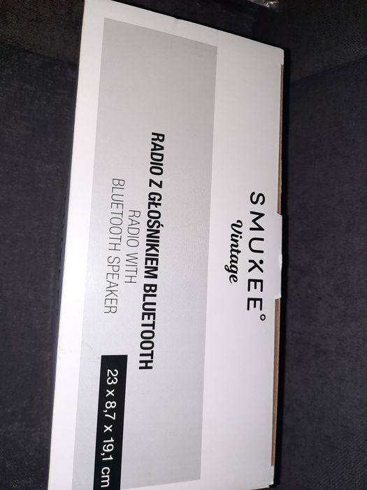 Radio z głośnikiem bluetooth