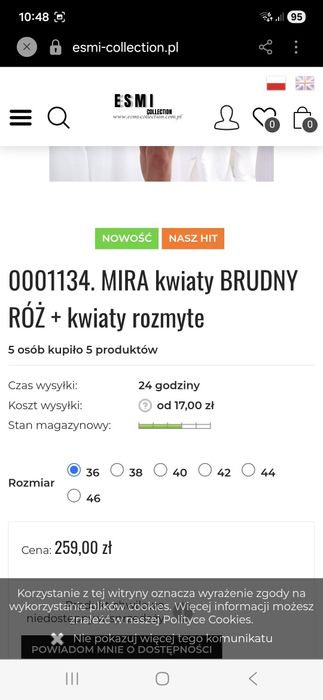Sukienka na chrzciny komunie uroczystości