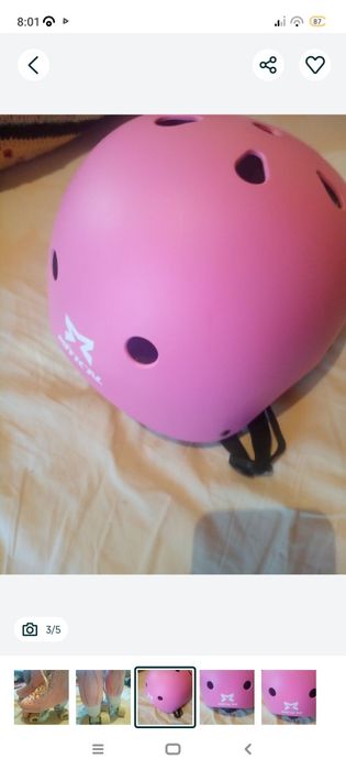 Patins ocelo oferta de 2 capacetes preto/rosa OPORTUNIDADE