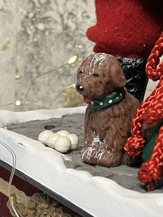 Санта інсталяція новорічна, декор новорічний