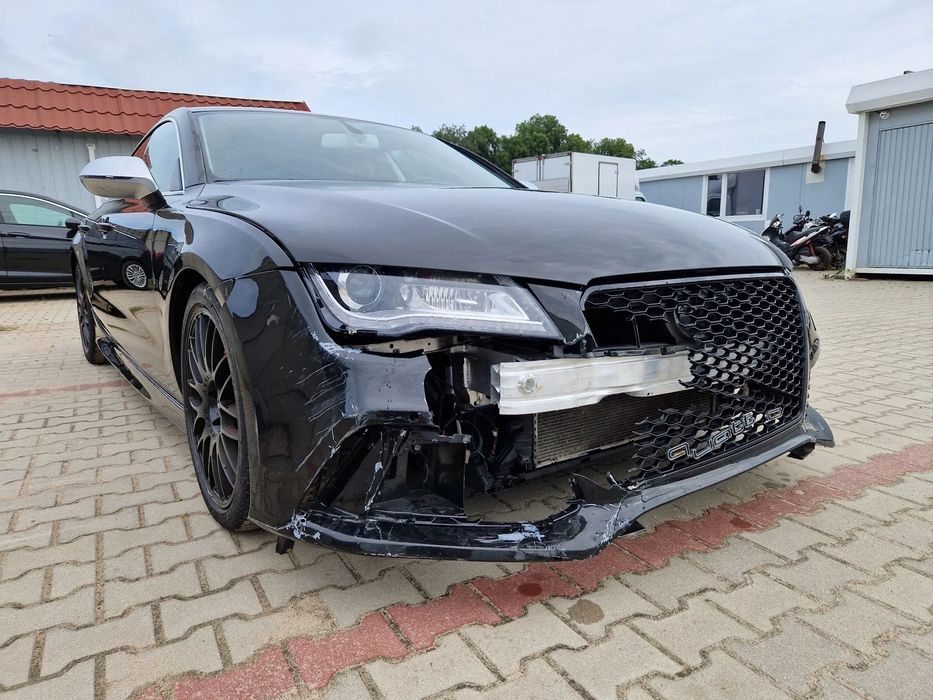 Audi A7 Sportback Serwisowany RS7 RS 7 S-Line Stylizacja Uszkodzony , Niski Przebieg