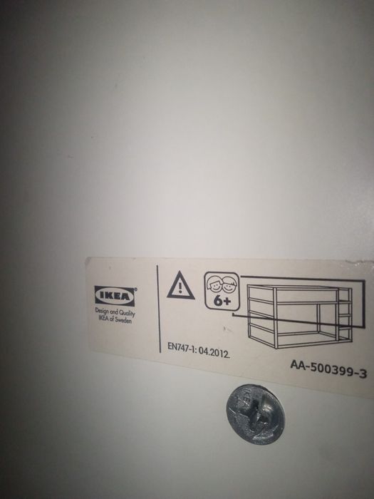 Łóżko piętrowe z biurkiem  dla dziewczynki