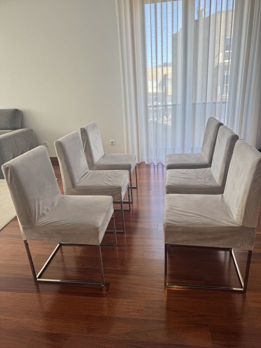 6 Cadeiras Las Kasas  | Design Moderno | Excelente Estado