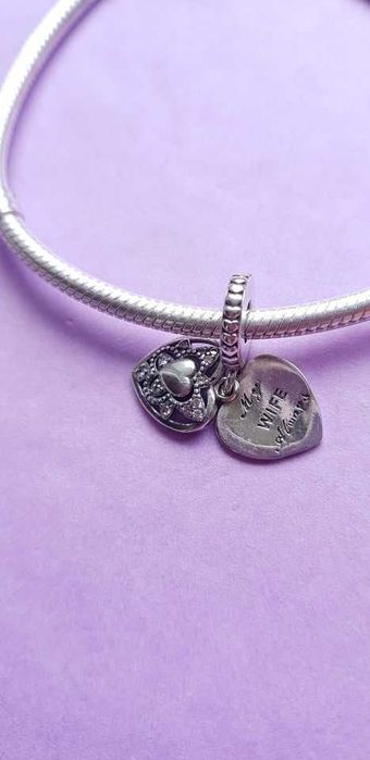 charms zawieszka srebro 925 dla żony