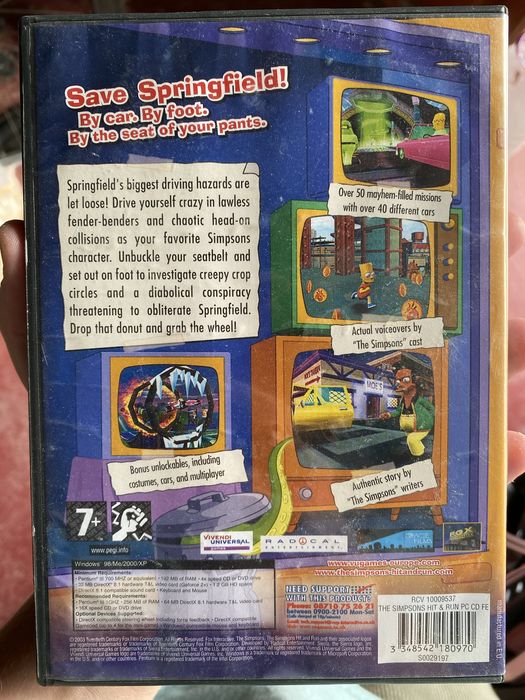 Jogo de Computador Simpsons