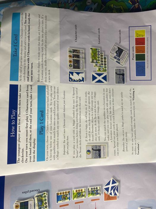 Настольная игра Scotland Шотландия