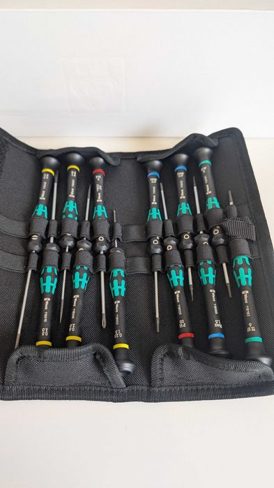 Wera Tools - Kraftform Micro 12 Universal 1 - Set 12 Chaves de Precisão com Bolsa